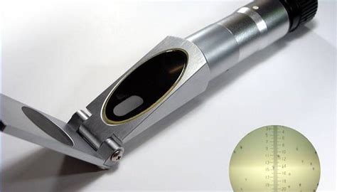 refractometer refractive index in food science|how to read refractive index.